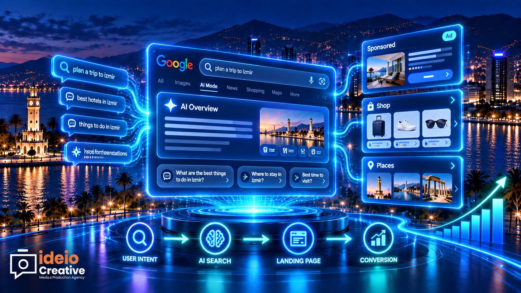 İzmir Markaları İçin Google AI Overviews, AI Mode ve Yeni Nesil Arama Reklamcılığı Rehberi